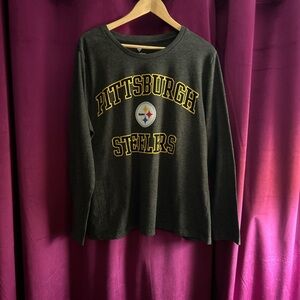 Fanatics Black Pittsburgh Steelers Long Sleeve Tee